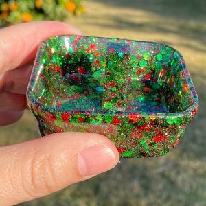 Super cute resin ring holder Christmas 🎄 theme